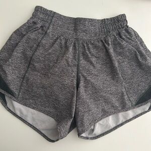 lululemon 4” hotty hots size 2, slightly used